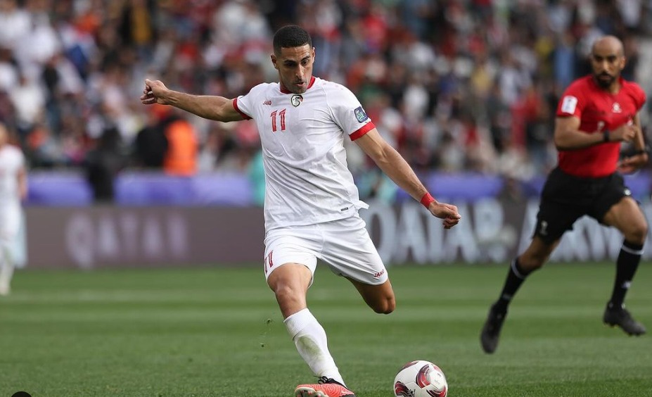 Pablo Sabbag con la selección de Siria pasarían a octavos de final. (Foto: Instagram)