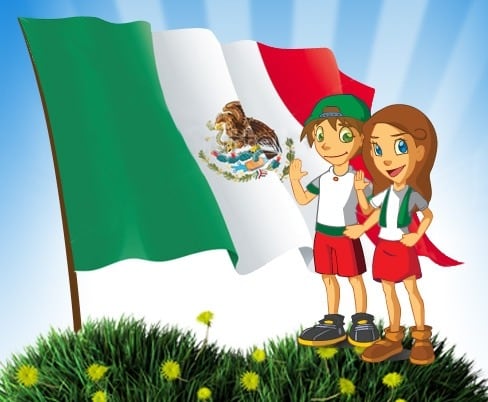 Imágenes por el día de la Bandera mexicana que se realizará este sábado 24 de febrero. (Foto: Internet).