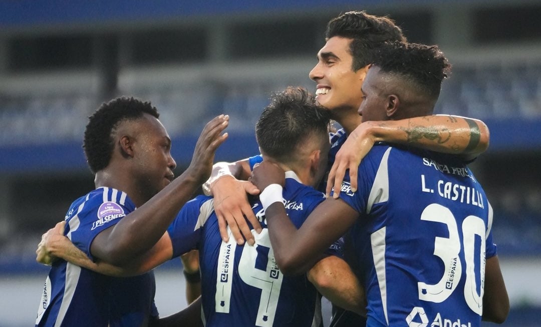 Alfonso Barco ha sumado minutos en todos los partidos de Emelec. (Foto: Emelec)