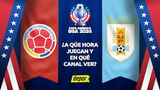 Hora de Uruguay vs. Colombia por Copa América