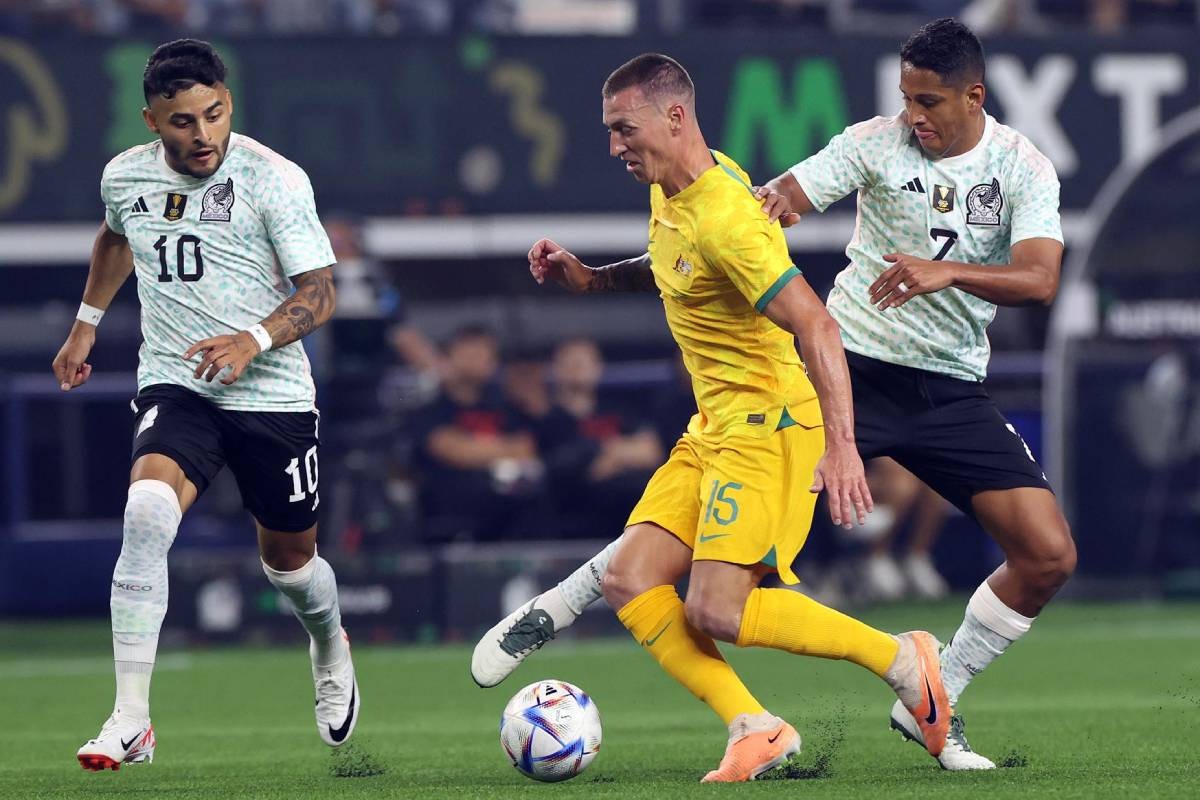 Australia fue un buen termómetro para México pensando en rivales más fuertes que enfrentará en futuros torneos fuera de la Concacaf. (Foto: EFE)