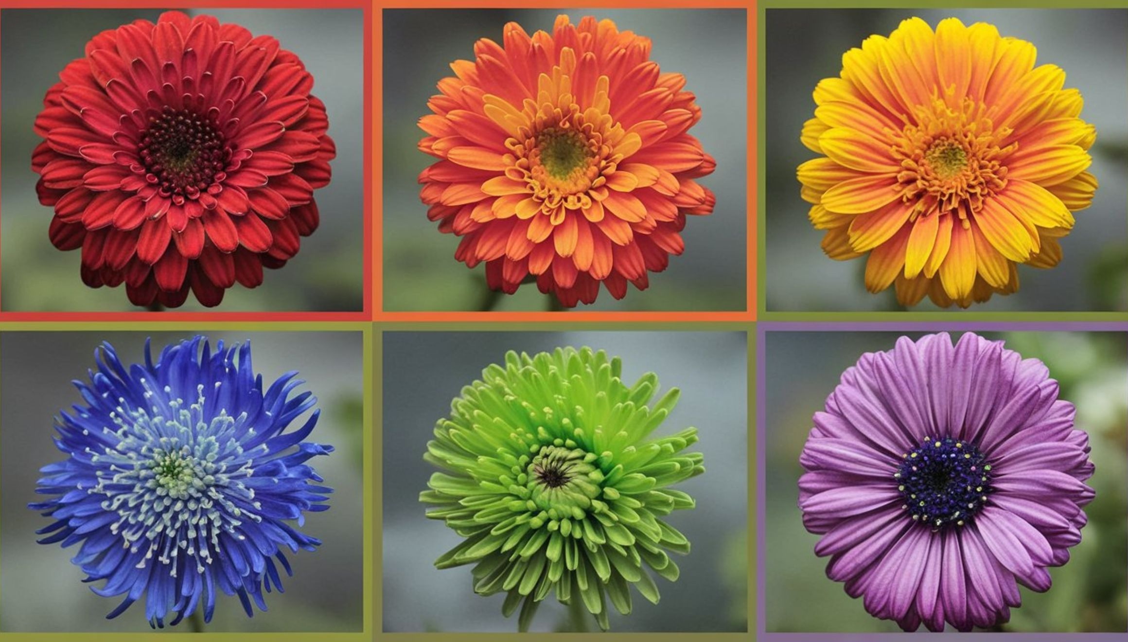 Elige una de las seis flores para descubrir si eres una persona feliz (Foto: Depor).