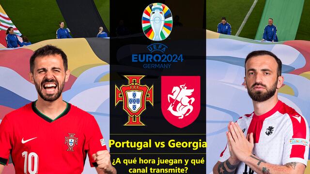 A qué hora juegan y qué canal transmite Portugal vs. Georgia por Eurocopa 2024: Streaming TV y cómo verlo