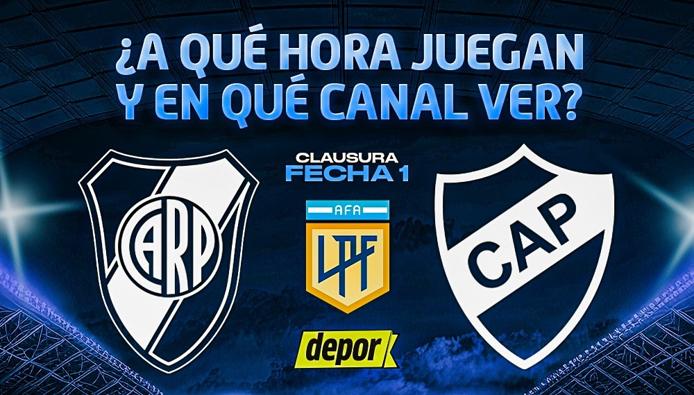 River Plate vs. Platense por la Liga Profesional | Diseño: Christian Marlow