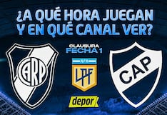 Horarios del partido River vs. Platense: ¿a qué hora juegan por la Liga Profesional?