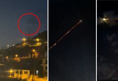 Cielo de Lima se ilumina y las redes sociales explotan con videos del misterioso objeto