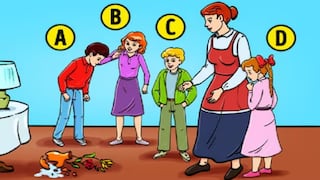 Conocerás cómo eres realmente cuando digas quién crees que rompió el jarrón