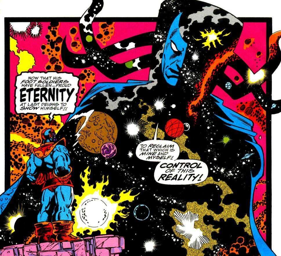 Eternity en los cómics de Marvel