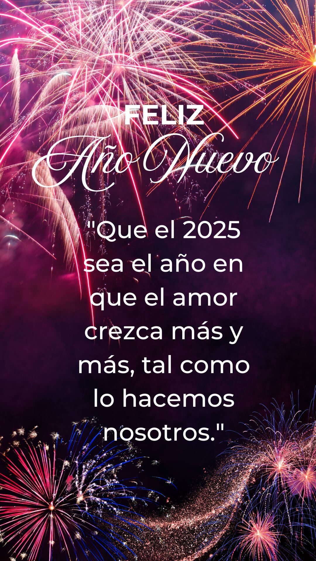 Sorprende a esa persona especial en tu vida con estas frases de amor antes de dar la bienvenida al Año Nuevo 2025 (Foto: Canva.com / seaart.ai)