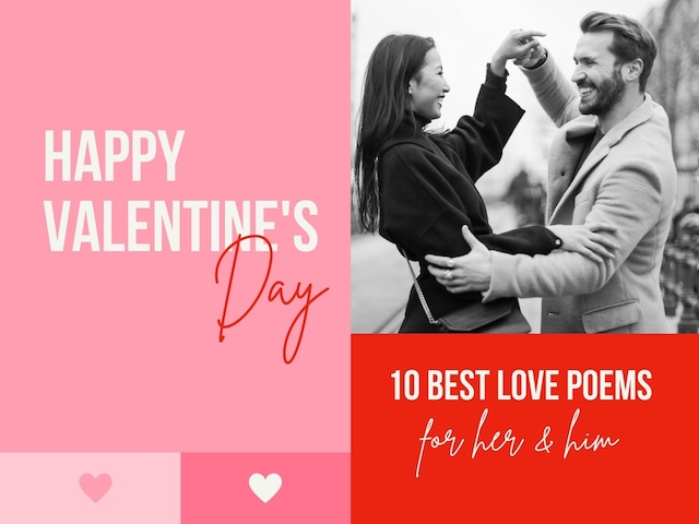 Looking for the perfect words to conquer your partner this February 14? Discover our selection of 10 short and romantic poems that will help you express your love in an original and unforgettable way. From classic verses to modern poems, find the ideal inspiration to make your sweetheart fall in love. | Photo by GEC