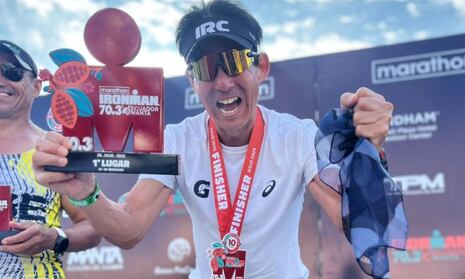 Triunfo peruano en Ecuador: Walter Takano ganó su categoría en el Ironman 70.3 y clasificó al Mundial de Niza