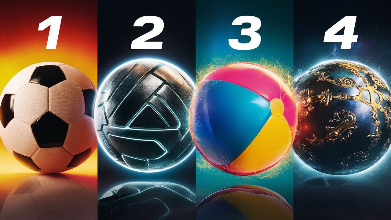 Elige una de las pelotas en esta imagen para descubrir qué clase de persona eres (Foto: Depor).