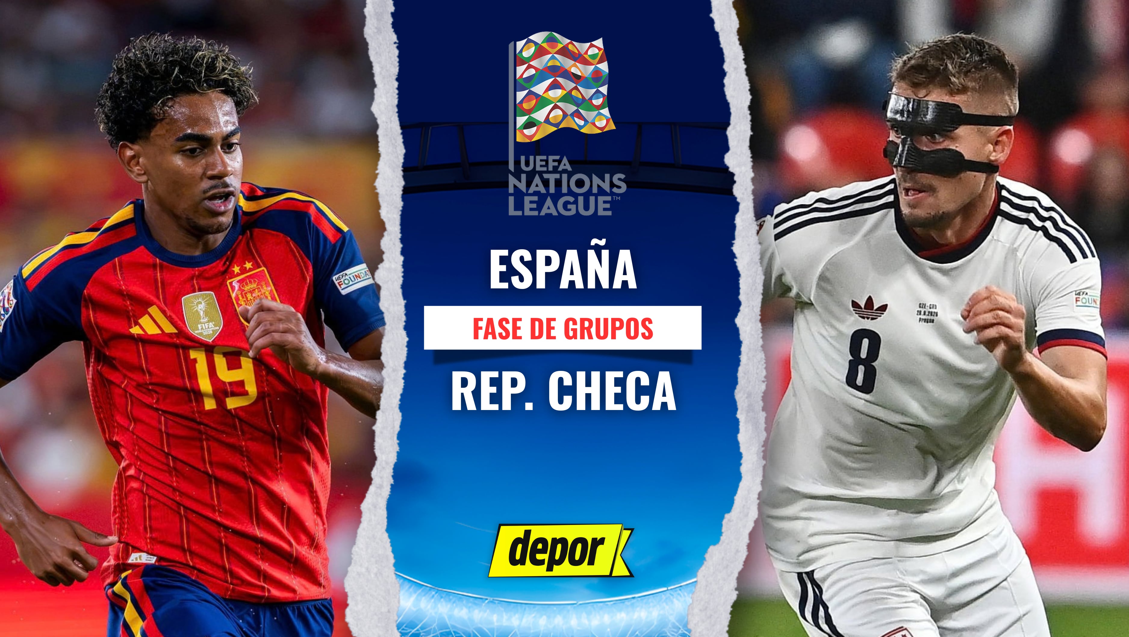 Partido gratis, España vs. República Checa EN VIVO: ver hoy ESPN y Disney Plus