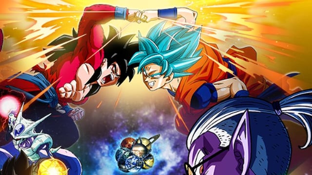 Dragon Ball Heroes: Goku Saiyajin Blue vs. Goku Saiyajin 4, así se justificó esta batalla