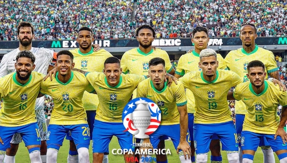 When does Brazil play in Copa América 2024?  Find out the dates and times of all their games so you don't miss the samba on the road to the CONMEBOL tournament. | Photo by @cbf_futebol on Instagram / Depor Composition