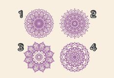 Eligiendo un mandala del test, sabrás qué tipo de persona eres