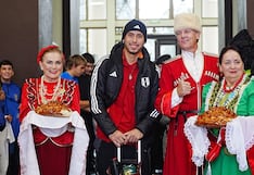 ¡Bajo una intensa lluvia! Así llegó la Selección Peruana a Sochi para enfrentar a Chile