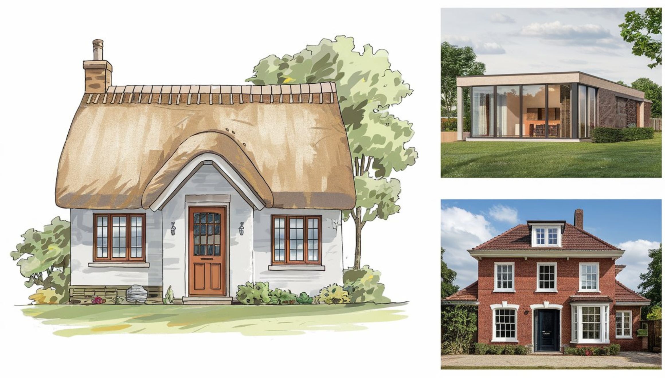 Test de personalidad: elige una de las tres casas en la imagen para descubrir qué tipo de persona eres (Foto: Depor).