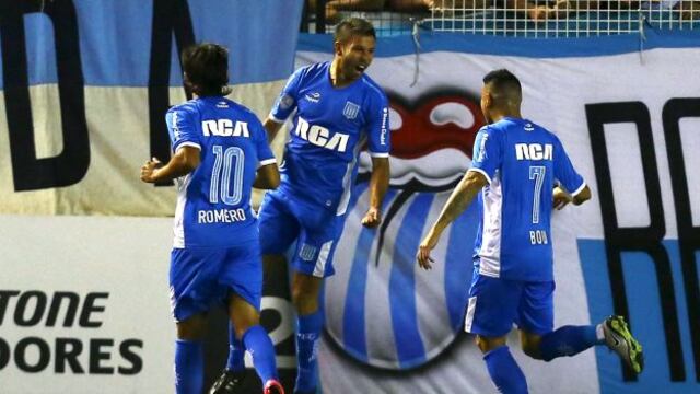 Racing Club venció 4-2 a Deportivo Cali por Copa Libertadores