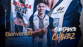 ¡Oficial! Gianfranco Chávez fue presentando como fichaje de Alianza Lima