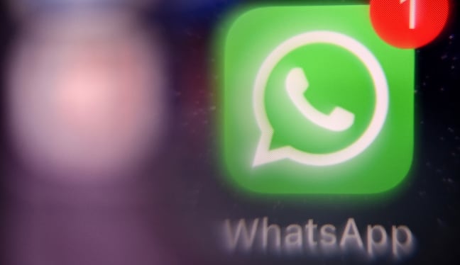 Whatsapp sufrió una caída a nivel mundial. (Foto: AFP)