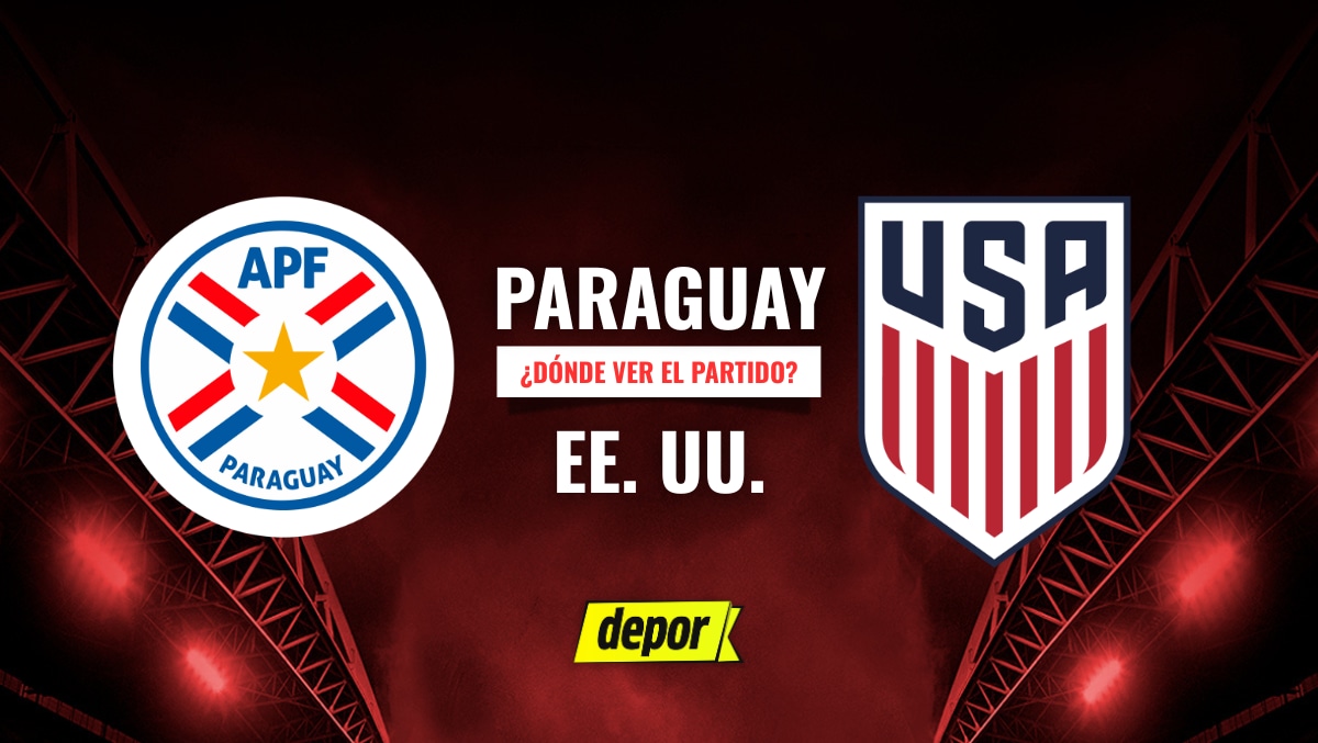 Paraguay vs. Estados Unidos se enfrentan por la fecha 1 de la fase de grupos del Mundial 2026. (Diseño: Depor)
