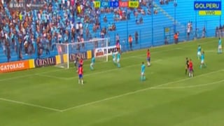 Estuvo cerca: la doble atajada de Patricio Álvarez que salvó del empate a Sporting Cristal [VIDEO]