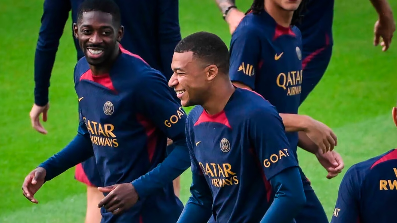 Se filtra conversación entre Mbappé, Dembélé y Lucas Hernández con insultao al Barcelona. (Foto: Agencias/PSG)