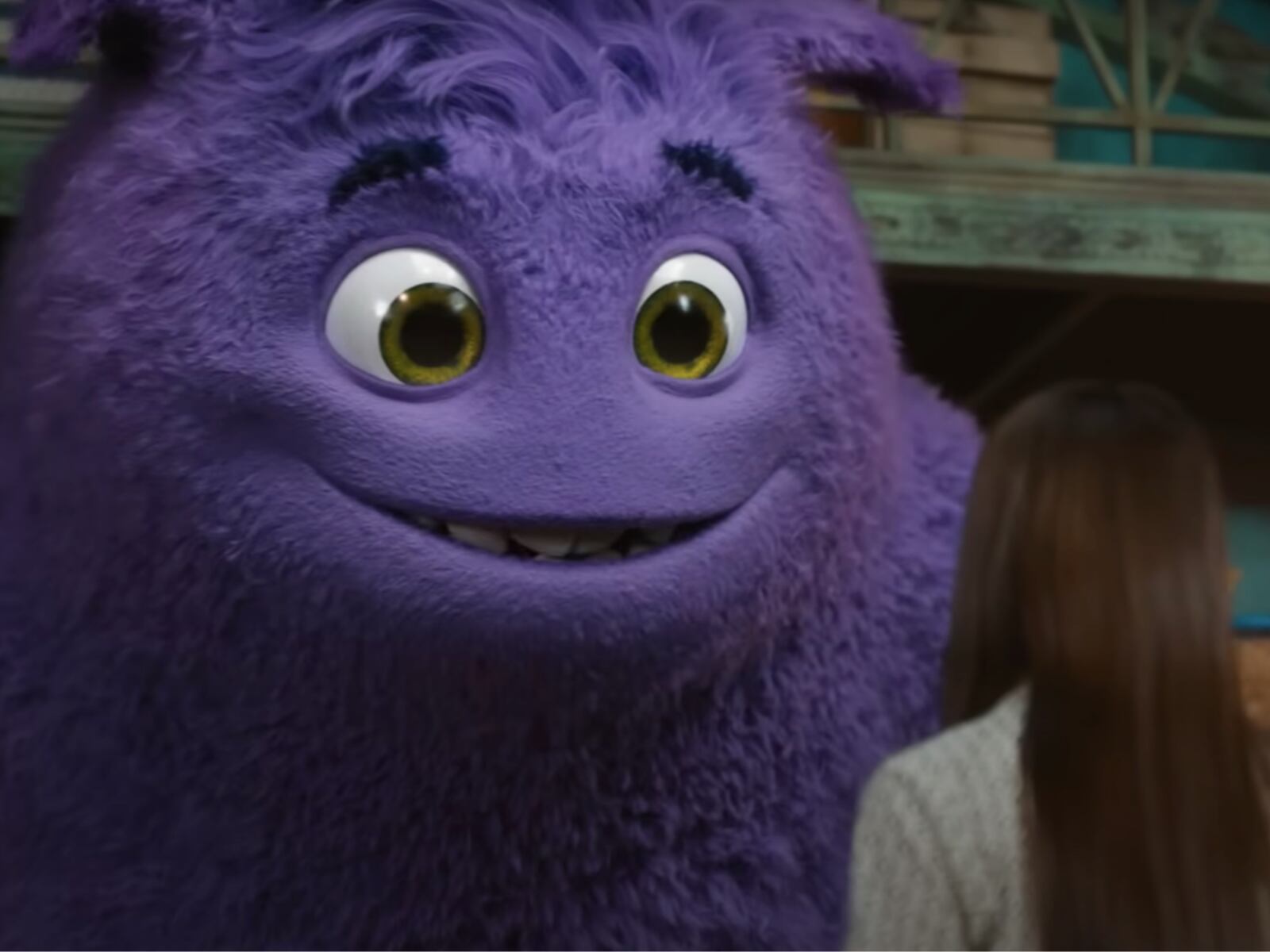 Steve Carell presta su voz para el personaje de Blue, uno de los amigos imaginarios de “IF” (Foto: Paramount Pictures)