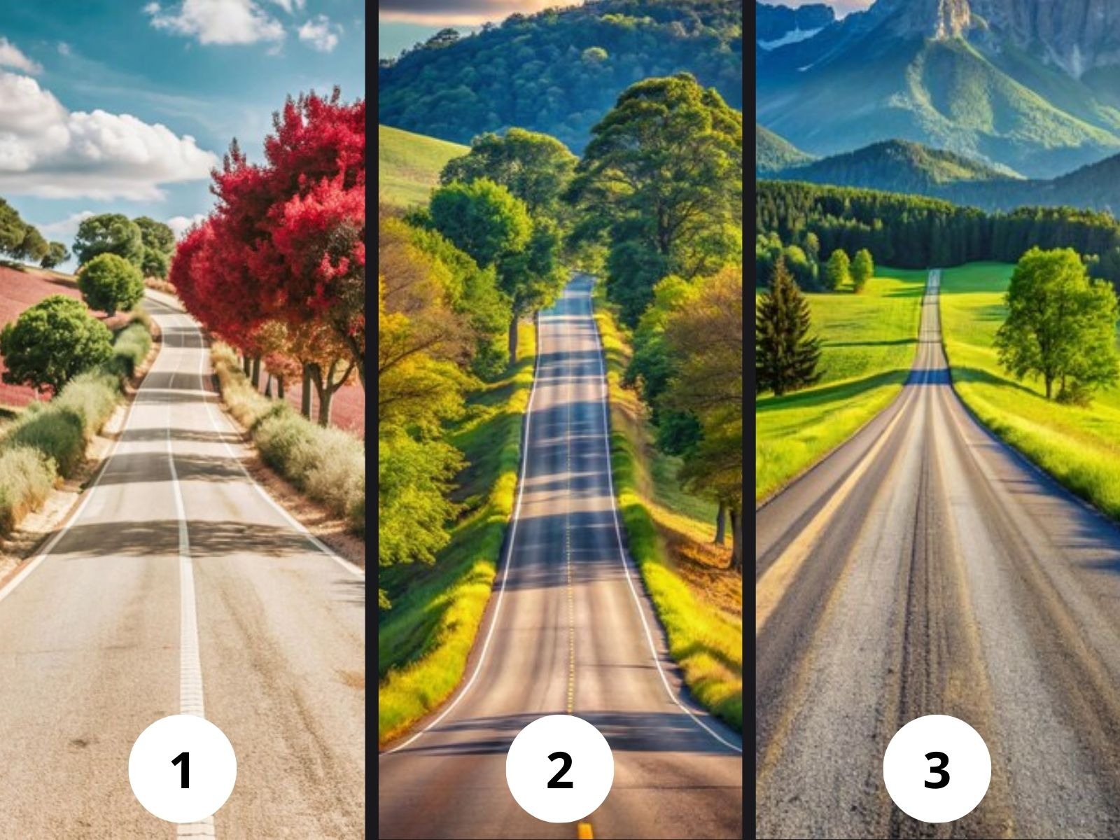 TEST VISUAL | Tómate el tiempo para decidir una de estas opciones. ¿Por cuál te orientarás? (Foto: Composición Freepik / Depor)