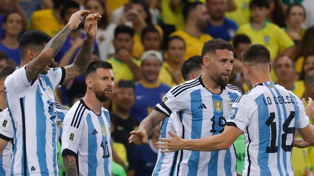 Brasil cayó (1-0) ante Argentina en el Maracaná
