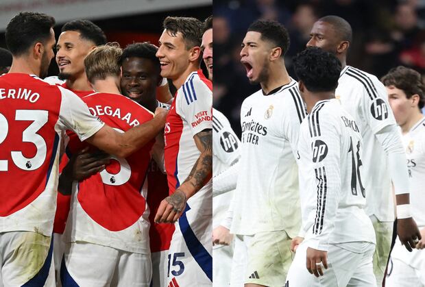 Arsenal y Real Madrid se enfrentan en los cuartos de final de la UEFA Champions League, después de eliminar a PSV y Atlético de Madrid. Un duelo clave por un lugar en las semifinales del torneo. (Fotos: AFP)