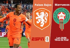 🔴 ESPN EN VIVO GRATIS | Mira señal del partido Países Bajos vs. Marruecos por Fútbol TV y Disney Plus Online