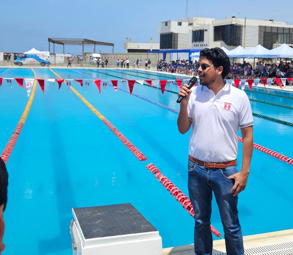Rodrigo León Prado es el actual presidente de la Federación de Natación. (Foto: Difusión)