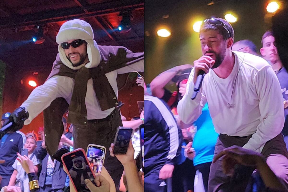 Bad Bunny ofreció concierto sorpresa en caserío de Puerto Rico por Navidad y usuarios destacaron gesto. (Foto: X/@BadBunnyBrasil).