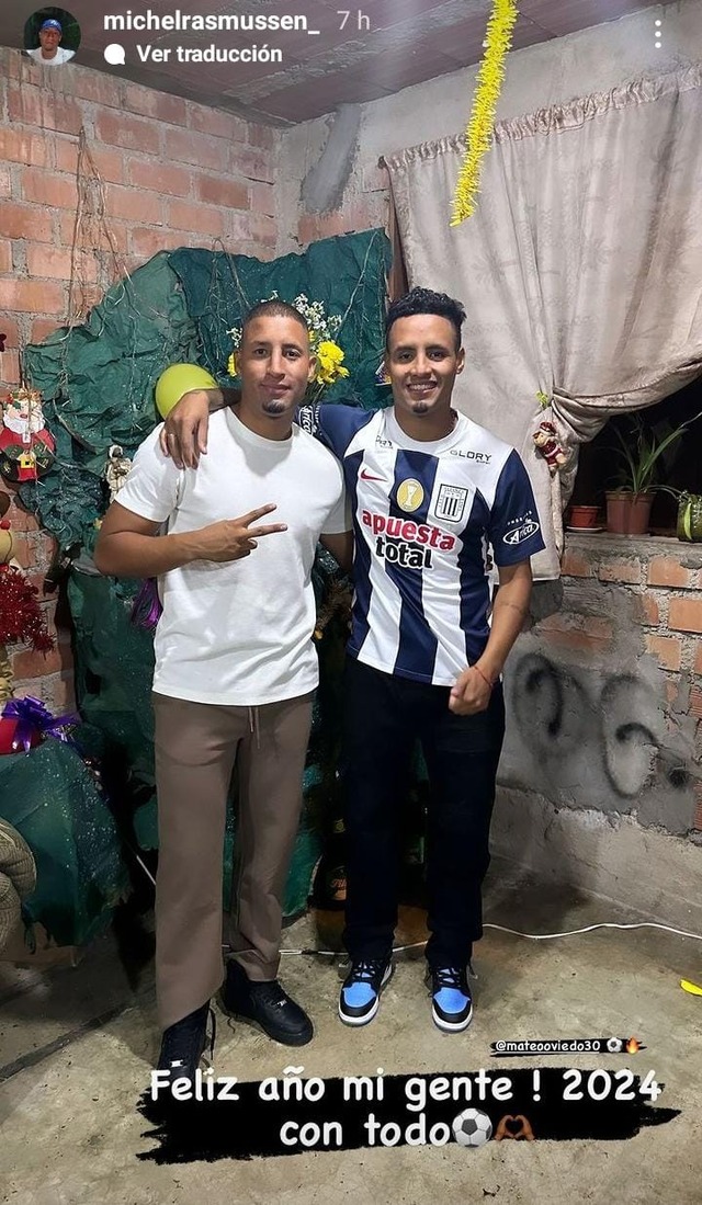 Así celebraron año nuevo los jugadores de la Liga 1 (Foto: Instagram)