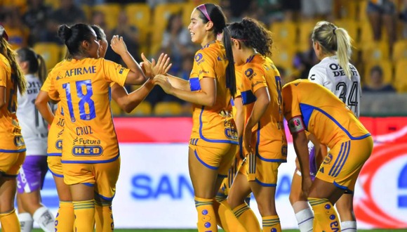 Tigres se apunta una victoria mas en la Liga MX Femenil.  (Foto: Imago7)