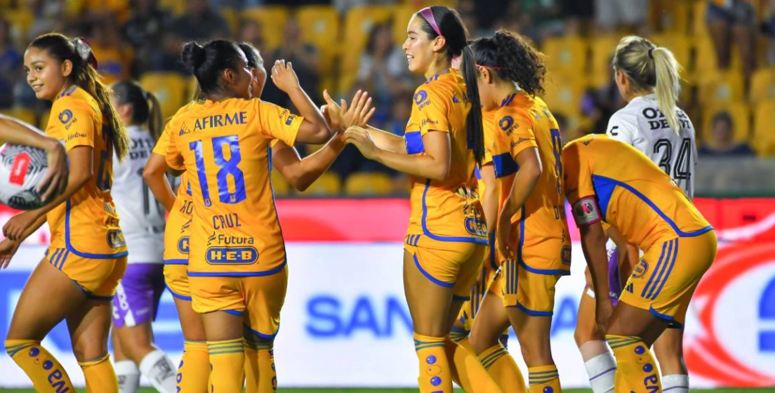 Tigres se apunta una victoria mas en la Liga MX Femenil. (Foto: Imago7)