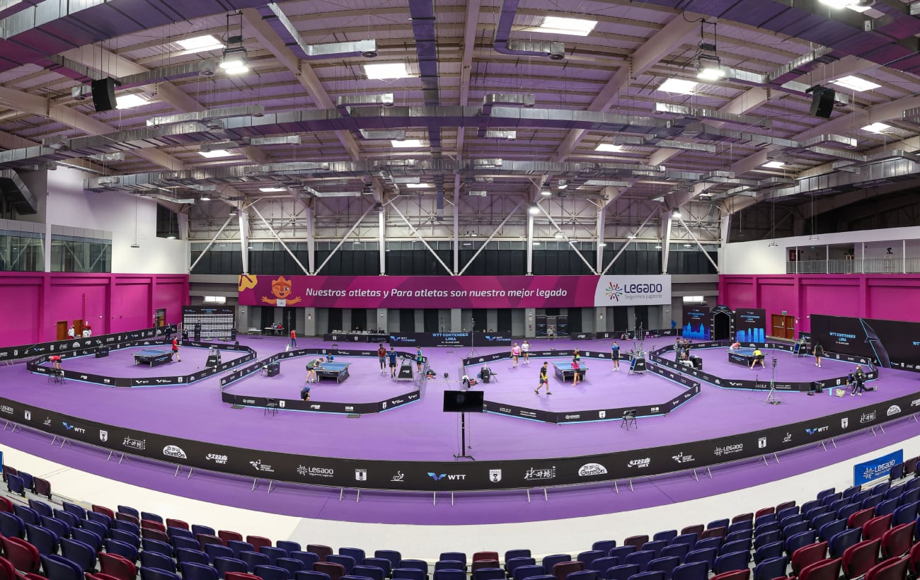 El Preolimpico de Tenis de Mesa se jugará entre el 14 al 18 de mayo en el Polideportivo 3 de la sede Legado Videna. (Foto: FDPTM)