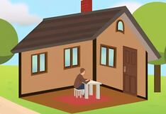 Si ves al hombre dentro o fuera de su casa descubrirás cuál es tu zona de confort
