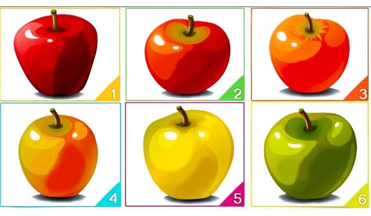 Test visual: descubre qué cualidades tienes con solo elegir una de las manzanas en esta imagen (Foto: Namastest).
