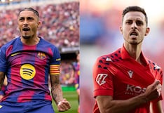 Barcelona vs. Osasuna: qué canales de TV transmiten el partido hoy