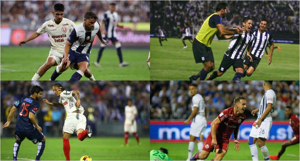 Historial de últimos 10 Alianza Lima vs. Universitario en Matute (Foto: GEC)