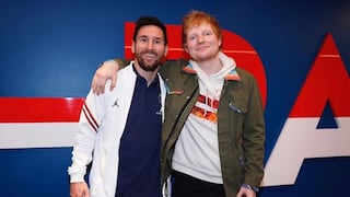 La postal para el recuerdo: Lionel Messi y Ed Sheeran y la reacción en redes sociales
