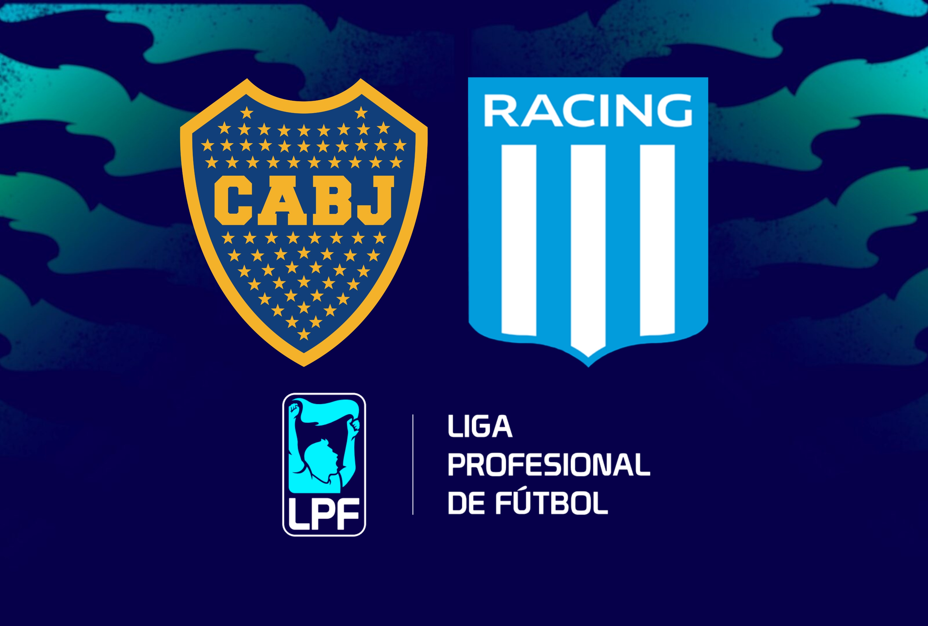 Boca Juniors y Racing se enfrentan en el choque estelar del Torneo Clausura de la LPF 2026 con transmisión disponible para Estados Unidos y México. | Crédito: ligaprofesional.ar / Composición Depor