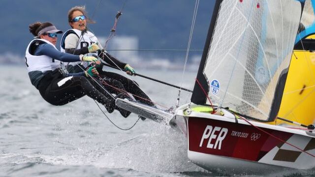 Su primera experiencia olímpica: dupla peruana de vela finalizó su participación en Tokio 2020