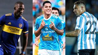 Tras posible partida de Grimaldo: peruanos que jugaron en Argentina en los últimos años