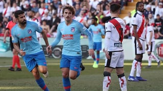 De la mano de Griezmann: Atlético venció 1-0 al Rayo Vallecano por la Liga Santander 2019