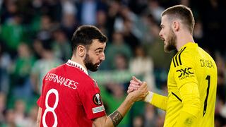 David de Gea a Bruno Fernandes en un mensaje viral: “No eres el capitán adecuado”