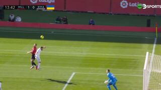 Gol de Muriqi y celebra el Barça: el 1-0 en Real Madrid vs. Mallorca [VIDEO]